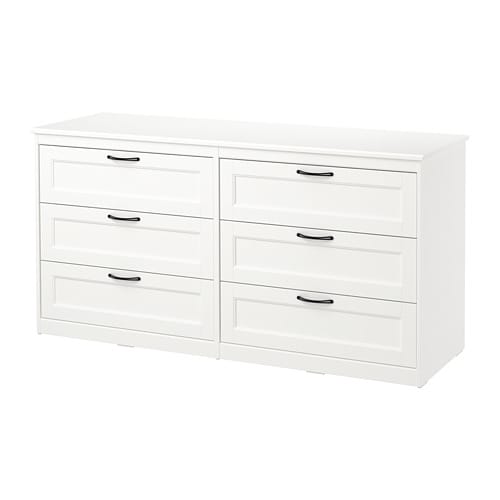 IKEA SONGESAND 6-drawer dresser Model Image