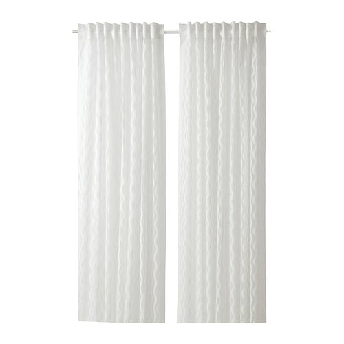 IKEA SOTSTÄVMAL sheer curtains, 1 pair Model Image