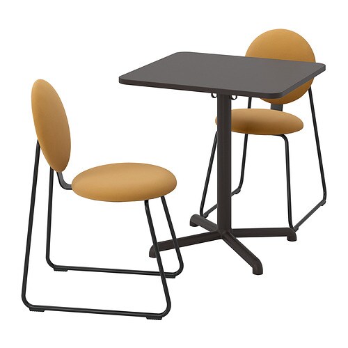 IKEA STENSELE / MÅNHULT table and 2 chairs Model Image