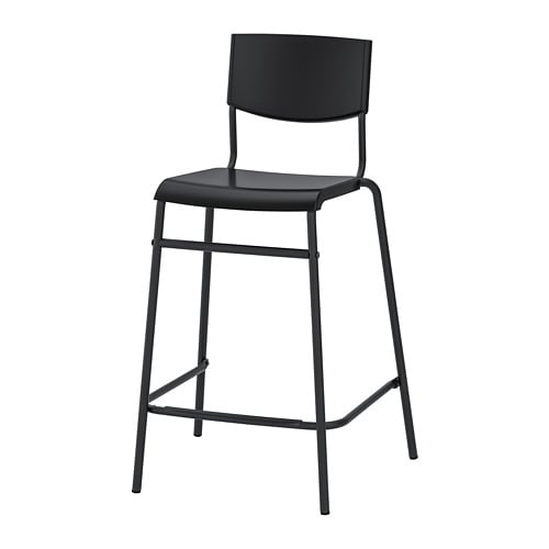 IKEA STIG bar stool with backrest Model Image