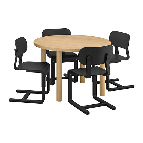 IKEA STOCKHOLM 2025 / LYCKAN table and 4 chairs Model Image