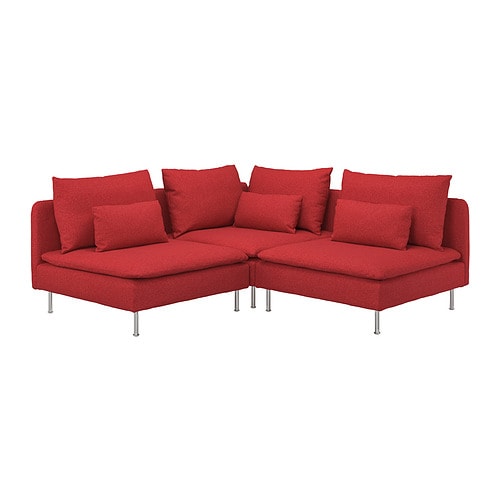 IKEA SÖDERHAMN sectional, 3-seat corner Model Image