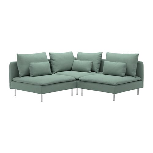 IKEA SÖDERHAMN sectional, 3-seat corner Model Image