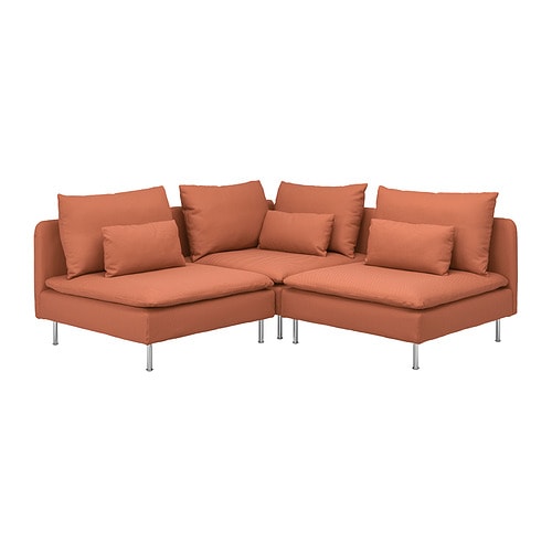 IKEA SÖDERHAMN sectional, 3-seat corner Model Image