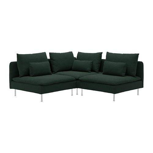 IKEA SÖDERHAMN sectional, 3-seat corner Model Image