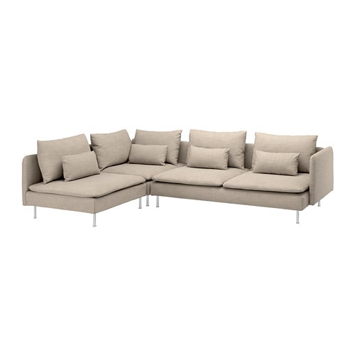 IKEA SÖDERHAMN sectional, 4-seat corner Model Image