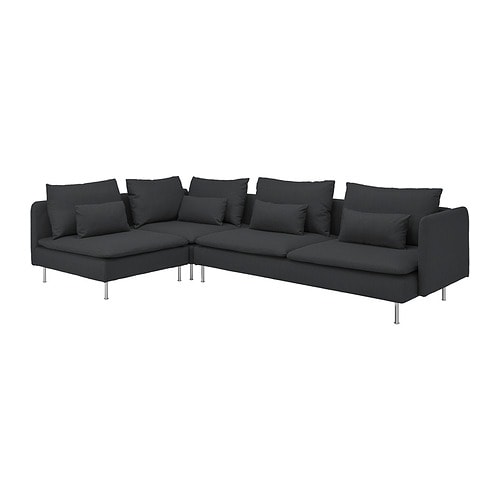 IKEA SÖDERHAMN sectional, 4-seat corner Model Image