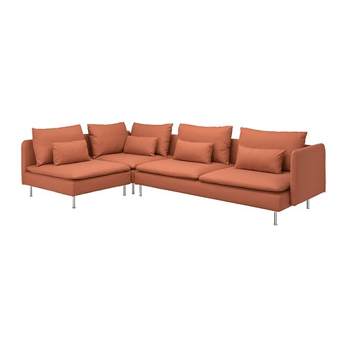 IKEA SÖDERHAMN sectional, 4-seat corner Model Image