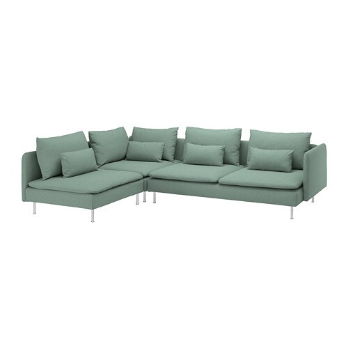 IKEA SÖDERHAMN sectional, 4-seat corner Model Image