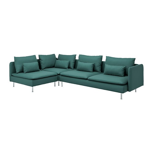 IKEA SÖDERHAMN sectional, 4-seat corner Model Image