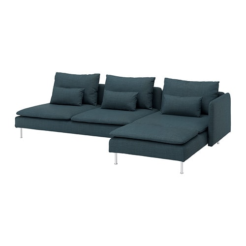 IKEA SÖDERHAMN sectional, 4-seat with chaise Model Image