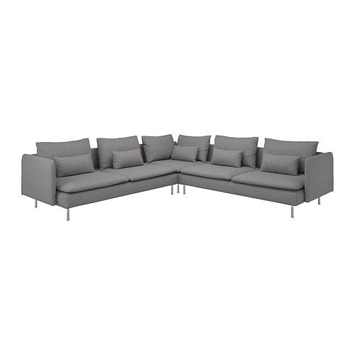 IKEA SÖDERHAMN sectional, 5-seat Model Image