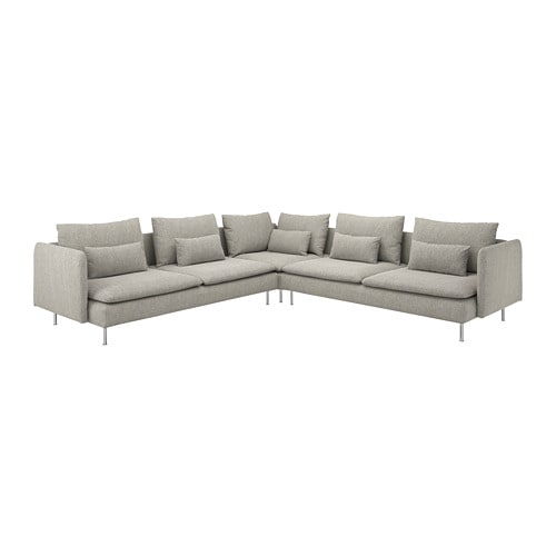 IKEA SÖDERHAMN sectional, 5-seat Model Image