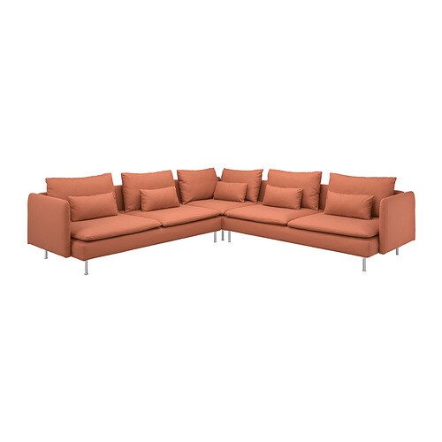 IKEA SÖDERHAMN sectional, 5-seat Model Image