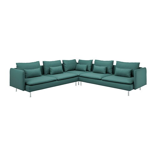 IKEA SÖDERHAMN sectional, 5-seat Model Image