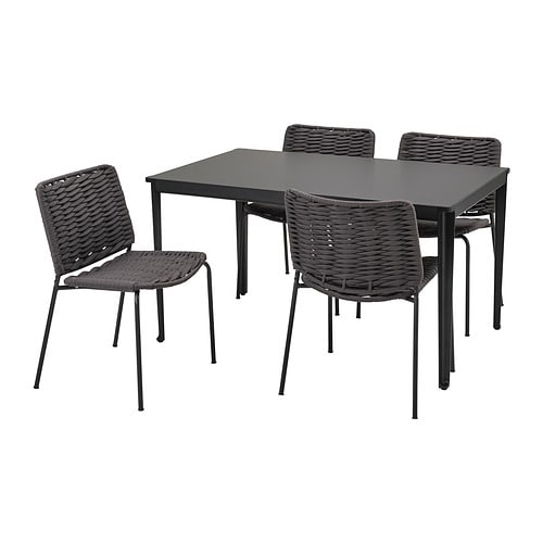 IKEA TEGELÖN / TEGELÖN table and 4 chairs, outdoor Model Image