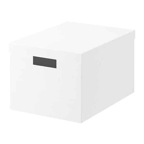 IKEA TJENA storage box with lid Model Image