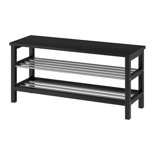 IKEA TJUSIG bench with shoe storage Model Image