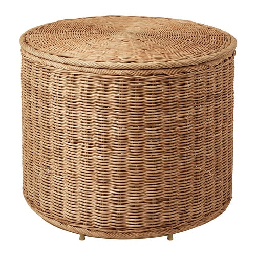 IKEA TOLKNING ottoman with storage Model Image