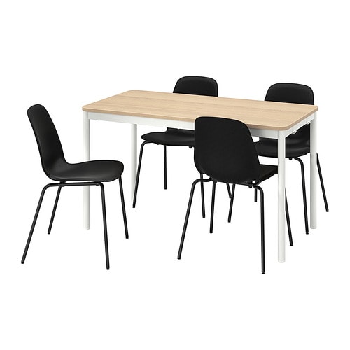 IKEA TOMMARYD / LIDÅS table and 4 chairs Model Image