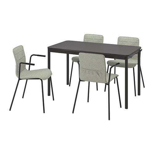 IKEA TOMMARYD / LÄKTARE conference table and chairs Model Image