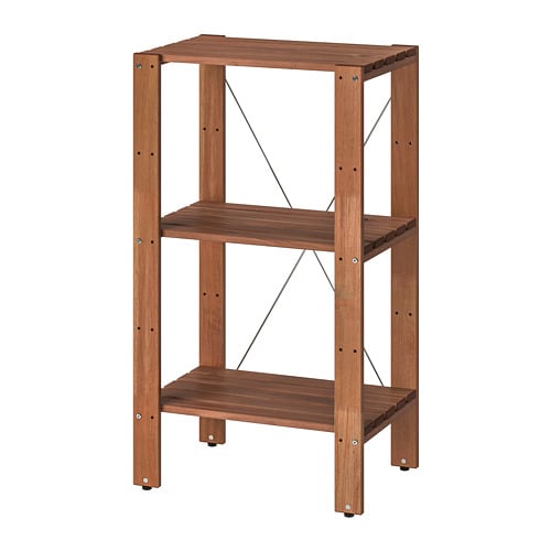 IKEA TORDH shelving unit, outdoor Model Image