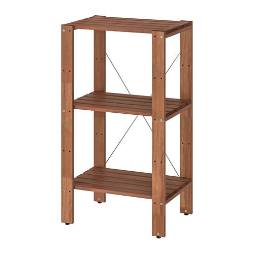 IKEA TORDH shelving unit, outdoor Model Image