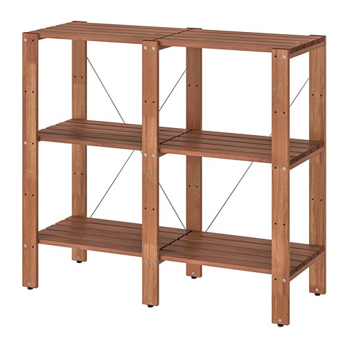 IKEA TORDH shelving unit, outdoor Model Image