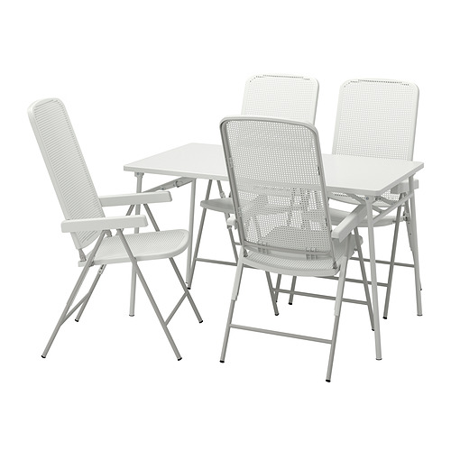 IKEA TORPARÖ table + 4 reclining chairs, outdoor Model Image