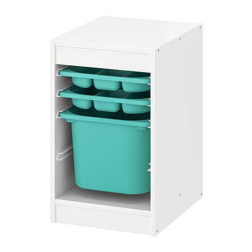 IKEA TROFAST storage combination with box/trays Model Image