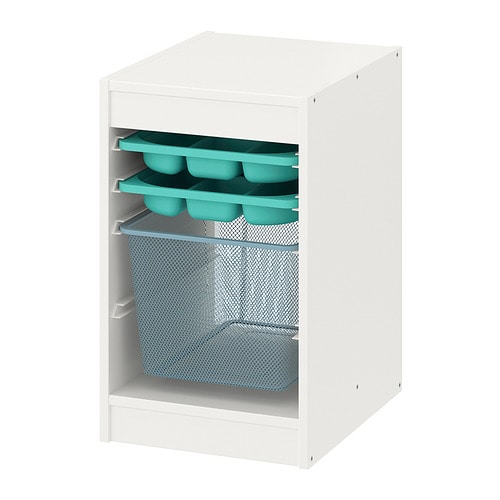 IKEA TROFAST storage combination with box/trays Model Image