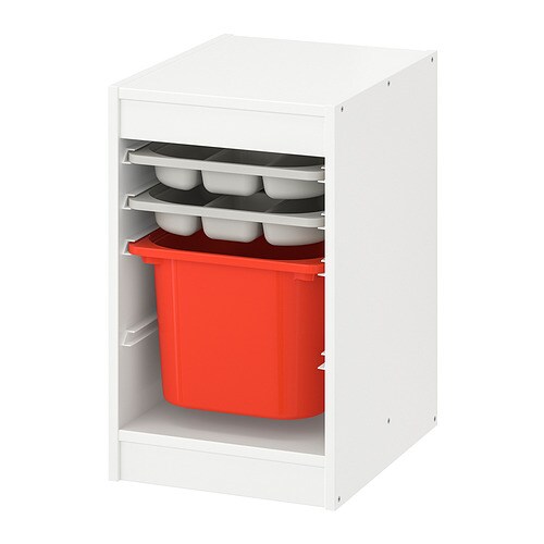 IKEA TROFAST storage combination with box/trays Model Image