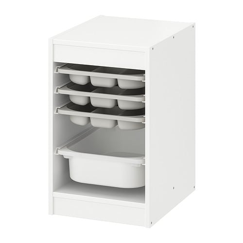 IKEA TROFAST storage combination with box/trays Model Image