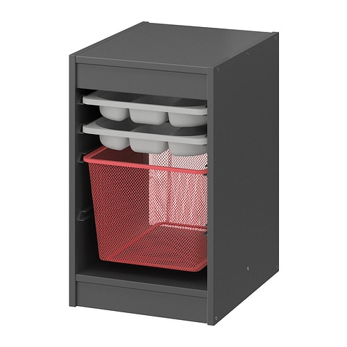 IKEA TROFAST storage combination with box/trays Model Image