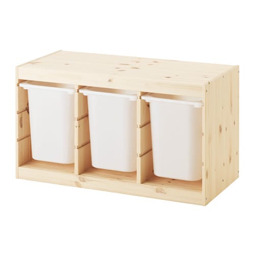 IKEA TROFAST storage combination with boxes Model Image