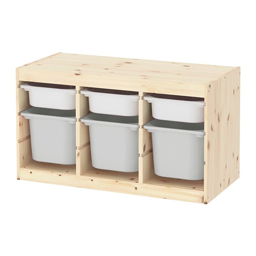 IKEA TROFAST storage combination with boxes Model Image