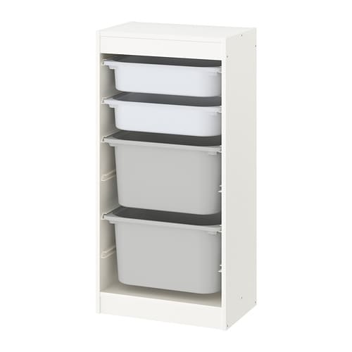 IKEA TROFAST storage combination with boxes Model Image