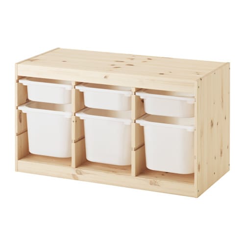 IKEA TROFAST storage combination with boxes Model Image