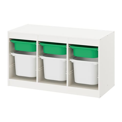 IKEA TROFAST storage combination with boxes Model Image