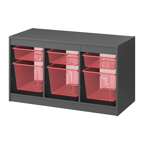 IKEA TROFAST storage combination with boxes Model Image