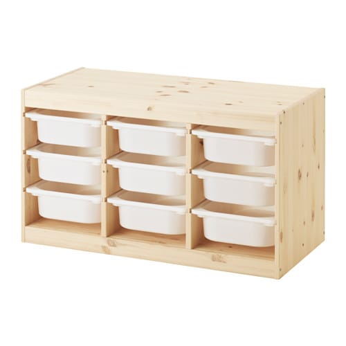 IKEA TROFAST storage combination with boxes Model Image