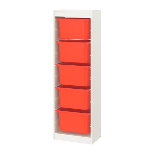 IKEA TROFAST storage combination with boxes Model Image