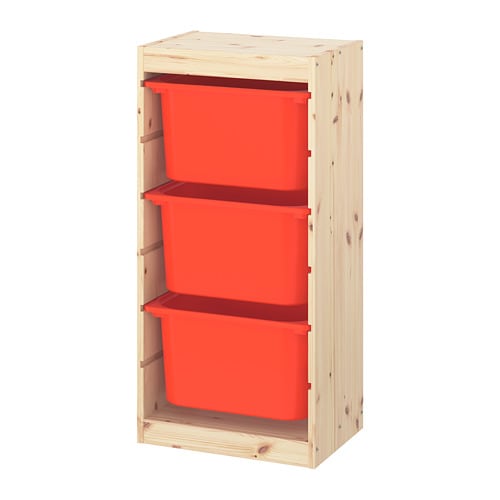 IKEA TROFAST storage combination with boxes Model Image