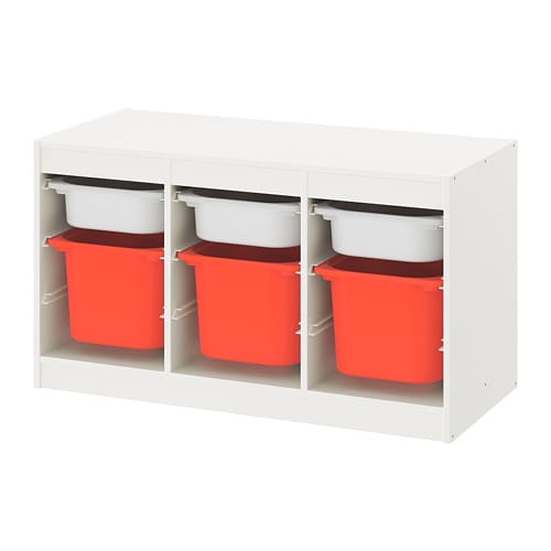 IKEA TROFAST storage combination with boxes Model Image