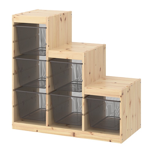 IKEA TROFAST storage combination with boxes Model Image