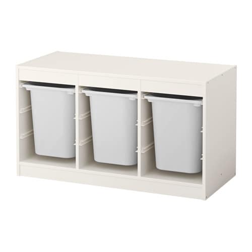 IKEA TROFAST storage combination with boxes Model Image