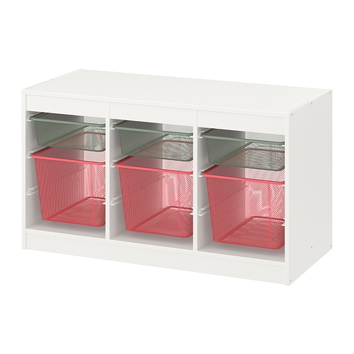 IKEA TROFAST storage combination with boxes Model Image