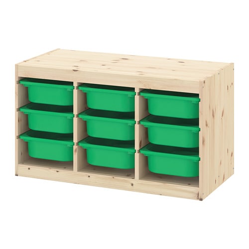 IKEA TROFAST storage combination with boxes Model Image