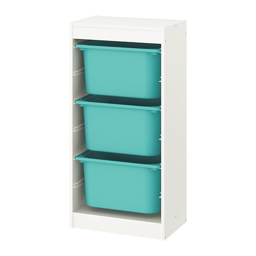 IKEA TROFAST storage combination with boxes Model Image