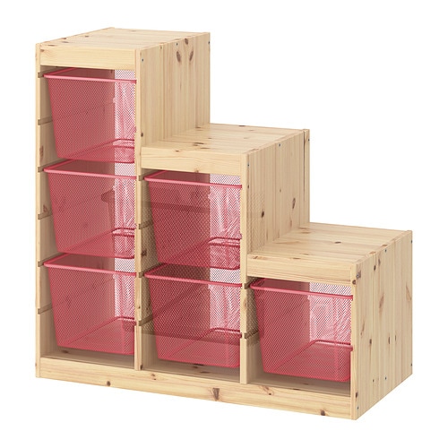 IKEA TROFAST storage combination with boxes Model Image